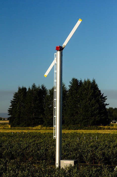 Eolienne antigel